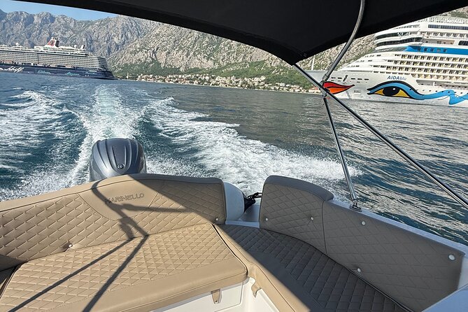LUX Blue Cave, Lady of the Rocks, Mamula, Submarine Tunnel (3h) - Meeting in Dobrota, then getting settled for a fast sea day