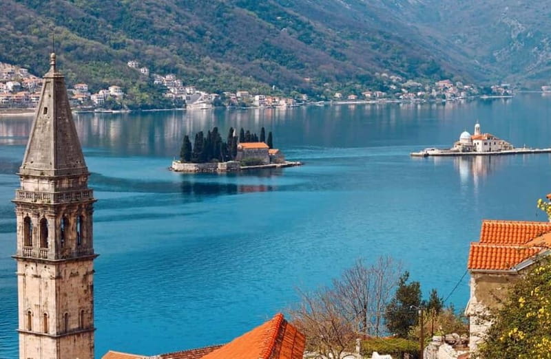 Montenegro Day Trip & Kotor Bay Short Boat Cruise - Perast streets and baroque palaces, then Our Lady of the Rocks by boat