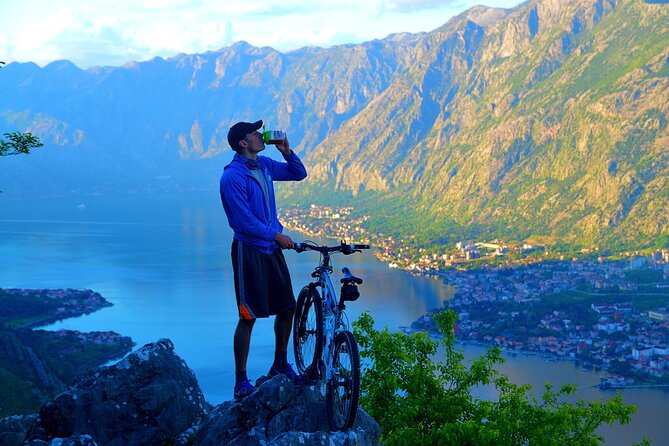 Mountain Biking on Vrmac peninsula - Panoramic view on Kotor bay - Vrmac Peninsula Mountain Biking: The Kotor Bay View Ride You’ll Remember