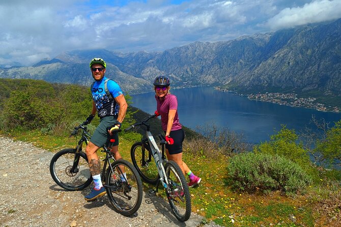 Mountain Biking on Vrmac peninsula - Panoramic view on Kotor bay - Fort Vrmac: Austro-Hungarian Ruins, Short Walk, Big Atmosphere
