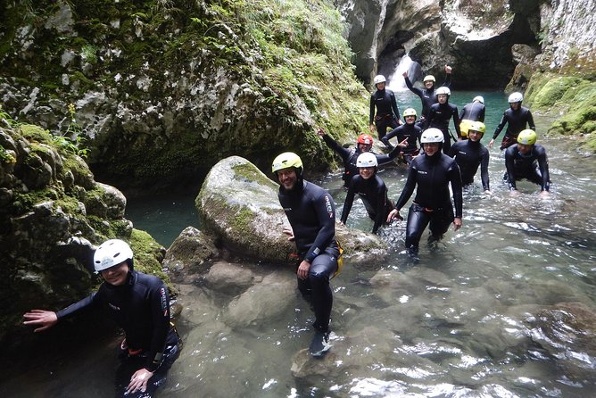 Nevidio Canyoning - What happens during the 6-hour adventure, canyon time plus the hike back