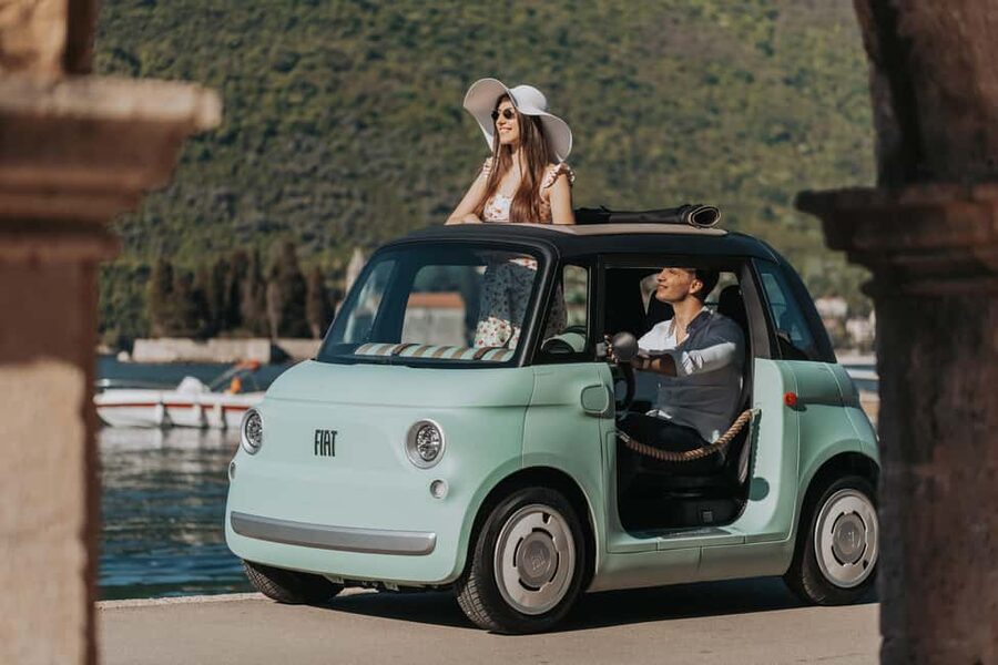 Perast: Guided Tour in a Fiat Topolino E-Car - Key Points You Will Care About