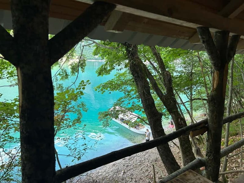 Piva Lake: Oteša Cave Cruise with Optional BBQ - Piva Lake cruise from Marina Plužine, simple and scenic