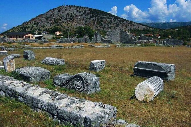 Podgorica Car Trip - Architecture, History, Wine tasting, Churches, Doclea city - 13. Jul Plantaže Wine Cellar: Tastings in a Hill, Old Military Base in the Background