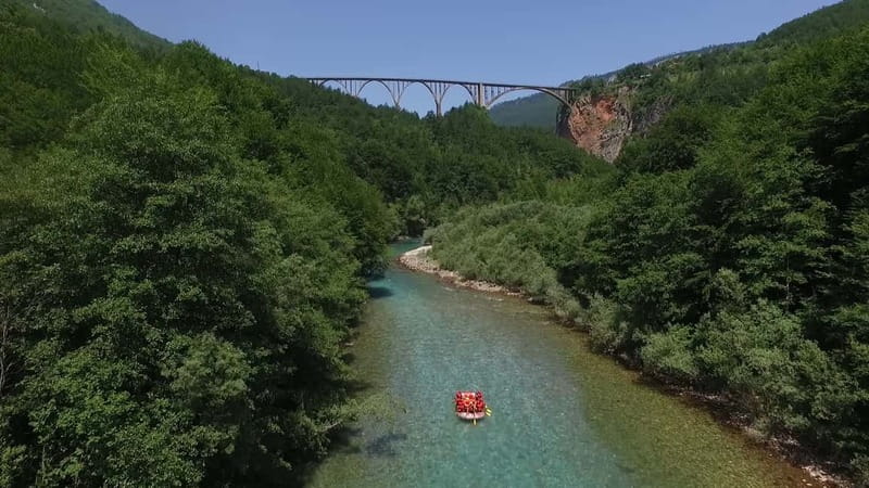 Podgorica: Durmitor National Park- Tara river, bridge & lake - Finishing at Splavište and the Return to Podgorica