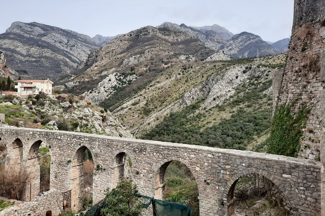 Port of Bar tour - Explore Adriatic area - Bar and Ulcinj tour - Stop 1: Stari Bar’s Old Fortress, Cobblestones and Ottoman-Venetian Mix