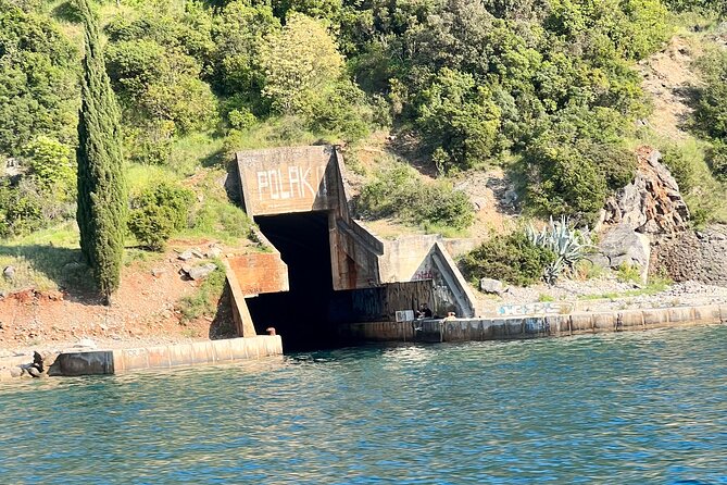 Private Blue Cave Adventure with Views of Boka Bay(up to 6pax) - Our Lady of the Rocks: a man-made stone island with a 200-year build story