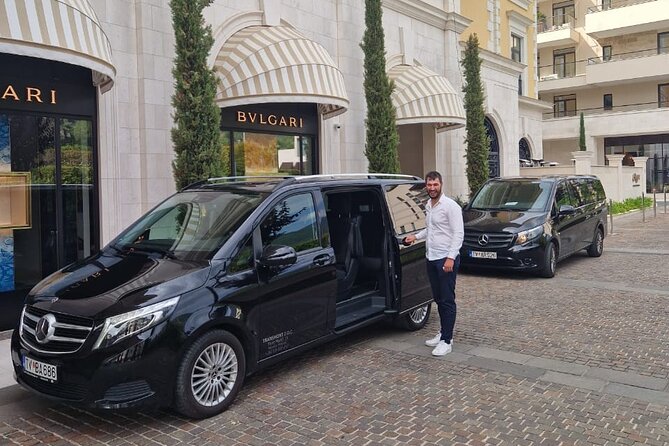 Private transfer from Podgorica airport or Podgorica to Tivat - Tivat Arrival: Porto Montenegro Energy Without the Stress