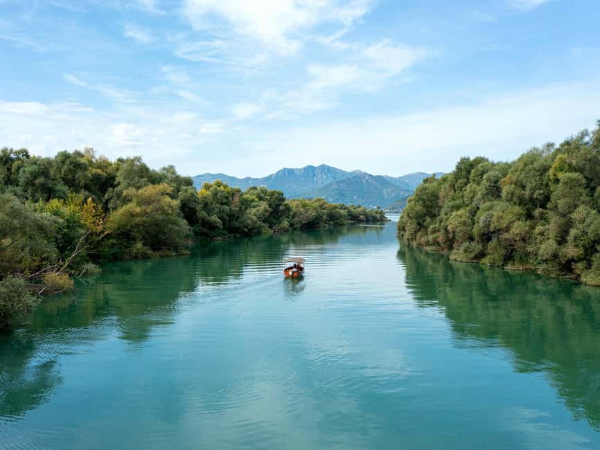 Skadar Lake Guided Tour to Vranjina Monastery & Wine Tasting - Entering Lake Skadar From Virpazar on a Wooden-Boat Route