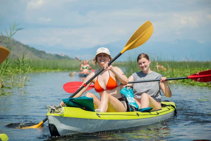 Skadar Lake: Individual Kayaking, hidden canals and swimming - Key highlights worth knowing