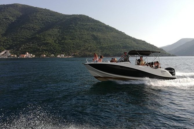 Speed Boat Trip: Kotor Bay attraction , Blue Cave and beach time - Lustica’s ex-Submarine Base, a quick stop with clear payoff