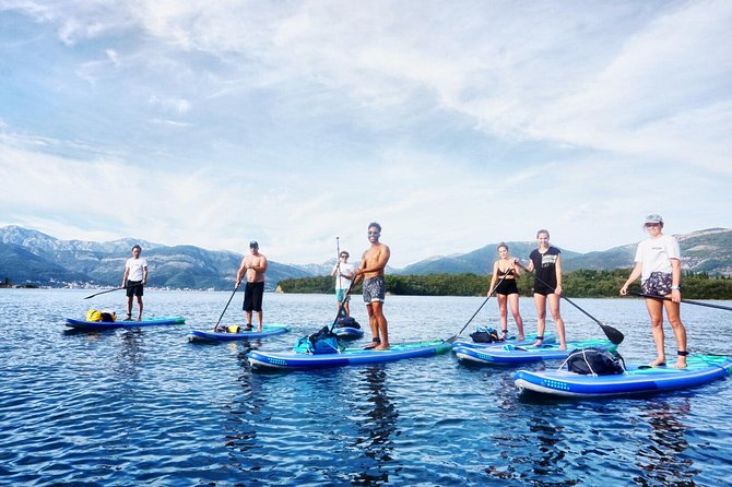 Stand-Up-Paddle Board at Bay of Kotor from Tivat or Kotor - Who this suits best in Kotor Bay