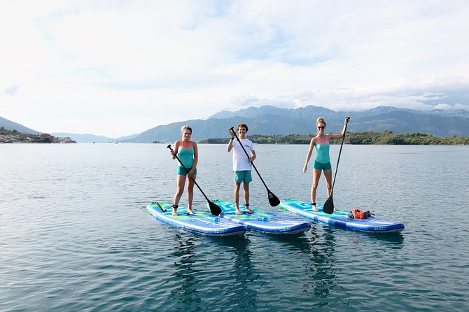 Stand-Up-Paddle Board at Bay of Kotor from Tivat or Kotor - Equipment included: what you actually get in your hands