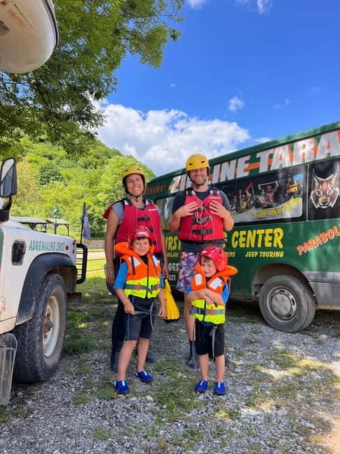 TARA BRIDGE: Tara River Rafting Trip with Jeep Transfer - Price and value: is $101 worth it?
