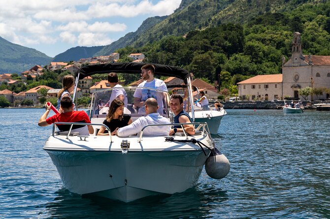 VIP Private Charter: Blue Cave & Lady of the Rocks (Flexible) - Perast and Mamula Island, seen right but not treated like a full stop