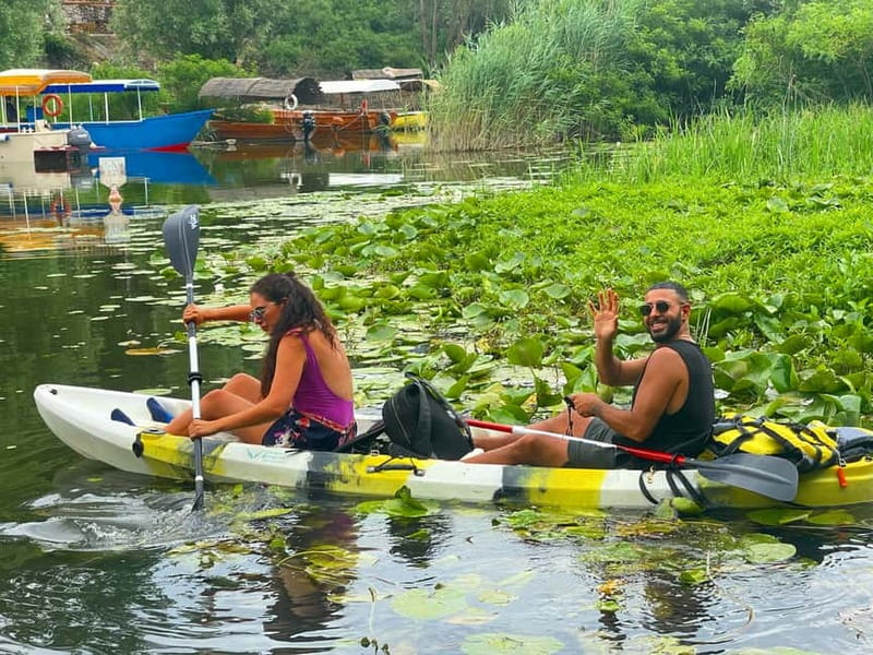 Virpazar: Skadar Lake Nature Kayak Tour - Meeting Eagle in Virpazar, and getting on the water without drama
